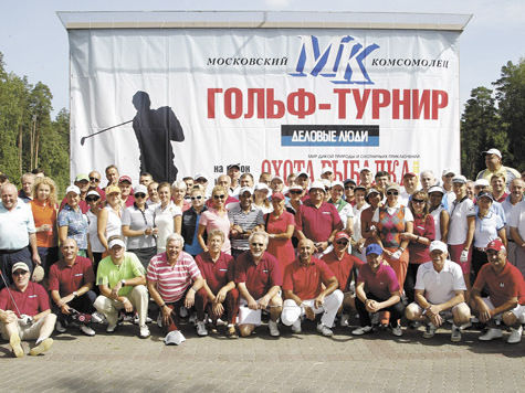 В турнире в Нахабине участвовало 88 гольфистов из 44 команд