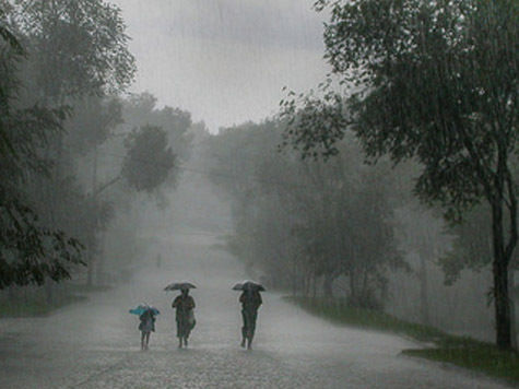 Синоптики прогнозируют неблагоприятные погодные явления в четверг с 14.30 до 22.00