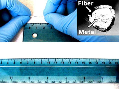 Новый провод прочен, хорошо проводит электроток и дешев в производстве