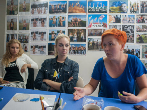 Активистки движения FEMEN говорят, что против них подготовлены провокации и репрессии 