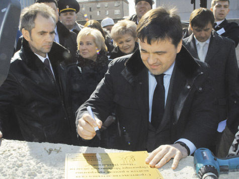 Врио губернатора Подмосковья пообещал лыткаринцам чистую воду в кранах
