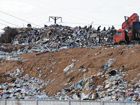 Подмосковье пытается спастись от мусора