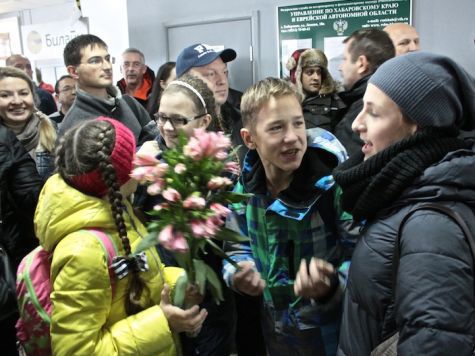 Хабаровские школьники вернулись из Москвы счастливыми