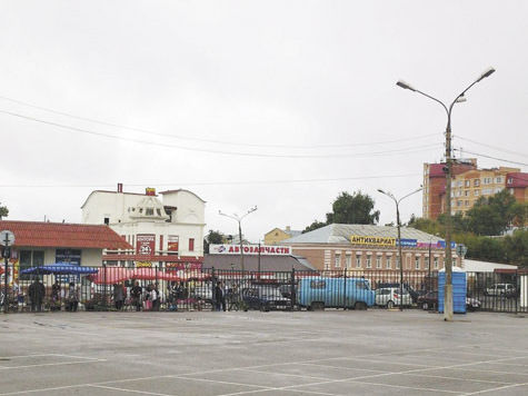 Овощной рынок закрылся в Серпухове
