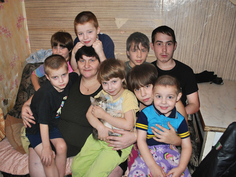 У жительницы Владимира Ольги Дробениной — одиннадцать детей