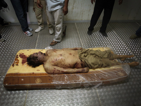 Расследовать гибель Каддафи требуют даже США