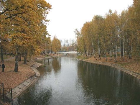 Парк обитателей пресных вод на берегу речки Самотёки в Алтуфьевском будет состоять из двух уровней