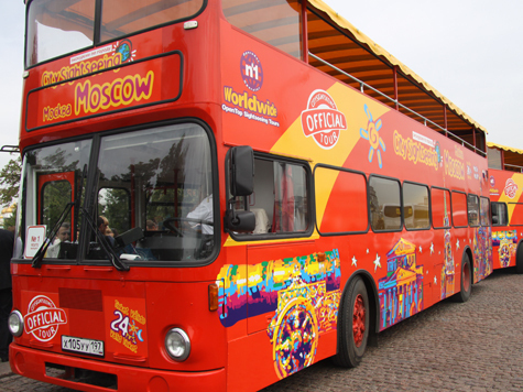 Москва осваивает тип автобусных экскурсий, давно обкатанный за границей
