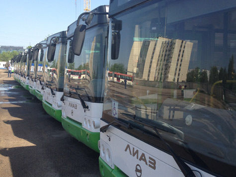 Первые автобусы на метане закупила Московская область