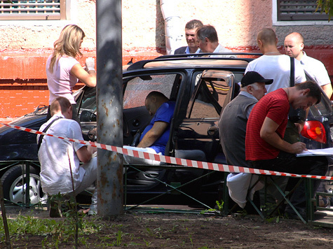 Подполковник полиции был убит в машине у дома на Верхней Хохловке