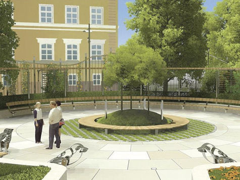 Птичий двор появится в сквере рядом с площадью Разгуляй в центре Москвы