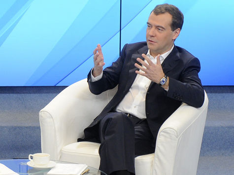На Красноярском форуме Дмитрий Медведев заявил, что пора вкалывать


