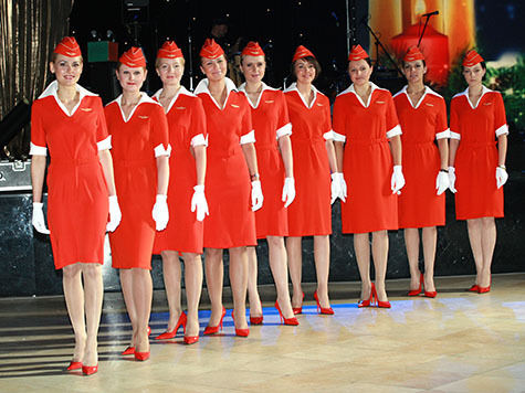 Форменная одежда  кабинных экипажей Аэрофлота признана самой стильной в Европе. 