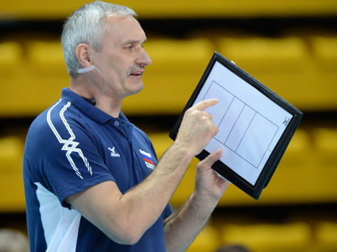 Тренер Маричев выиграл первый трофей с волейболистками сборной России