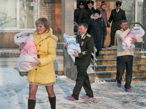 Первая в России тройня в 2012 году родилась во Владивостоке