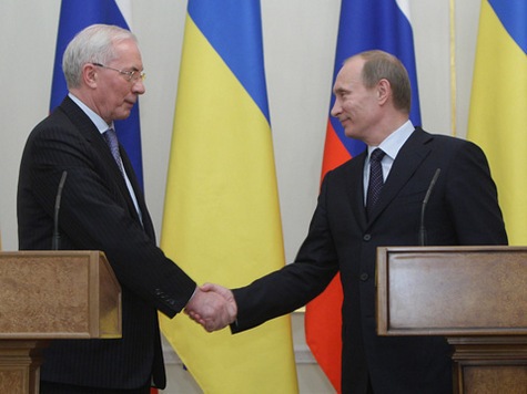 Путин и Азаров засекретили переговоры