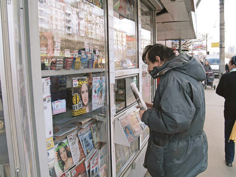 Замена газетных киосков угрожает системе распространения печати