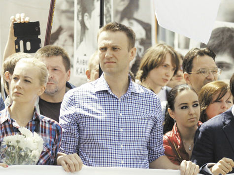 На «марше за нашу и вашу свободу» фамилию блогера скандировали не реже, чем Путина