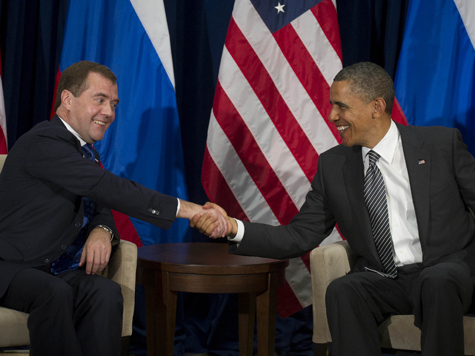 Журналисты услышали часть закрытых переговоров Медведева и Обамы