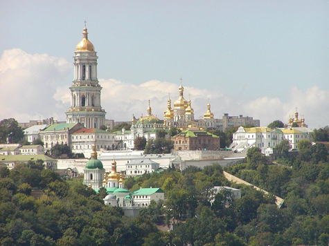 В столице Украины гостей из России встречают весьма приветливо