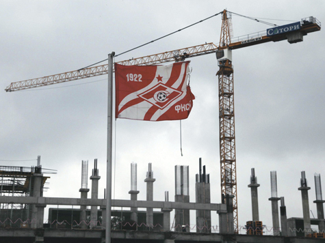Спецкор «МК» побывал на строительстве нового стадиона