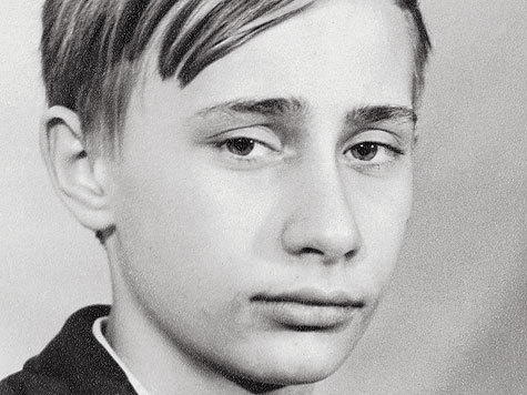 Владимир Путин в школьные годы