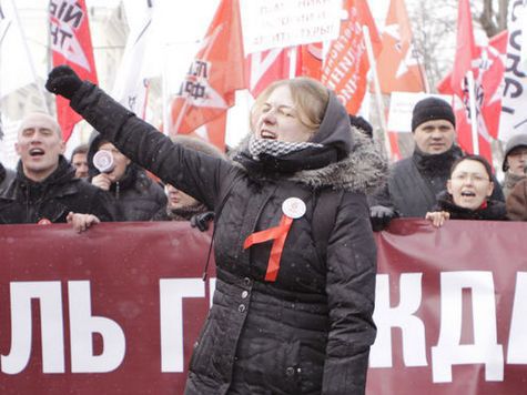 Когда участников столичной акции протеста попросили кричать вместо «Россия – без Путина» - «Москва – без Собянина», они поскучнели и разошлись по домам