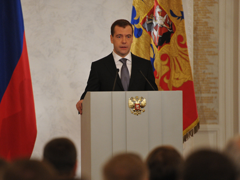 Дмитрий Медведев своим указом изменил порядок проведения массовых мероприятий на территории Московского Кремля