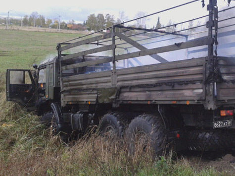 «КАМАЗ», протаранивший пассажирский «Соболь», принадлежит воинской части Брянской области

