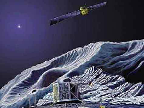 "Розетта" будет прибывать на орбите кометы P4 17 месяцев