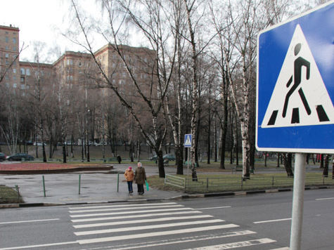 Рельефные зебры из черно-белого гранита со светоотражающими полосками появятся на улицах Москвы в ближайшее время