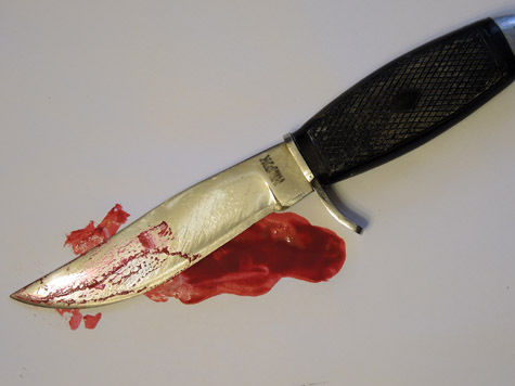 Женщина получила бесчисленное количество ножевых ранений за высказанные упреки

