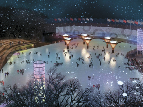 Огромный каток с искусственным льдом откроется в столичном парке «Сокольники» в начале ноября