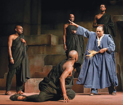 Шекспировский театр представил невероятный по силе духа спектакль