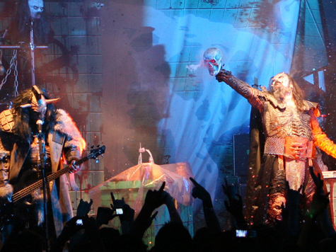 Концерт финской группы Lordi в Москве