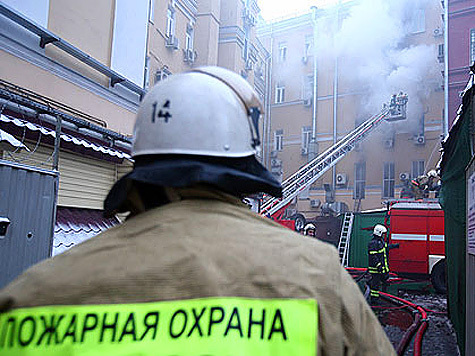 Перед пожаром из помещения пропало несколько миллионов рублей