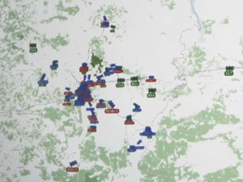 Региональный навигационно-информационный центр мониторинга транспорта создан в рамках реализации задач по использованию системы ГЛОНАСС в интересах социально-экономического развития регионов 