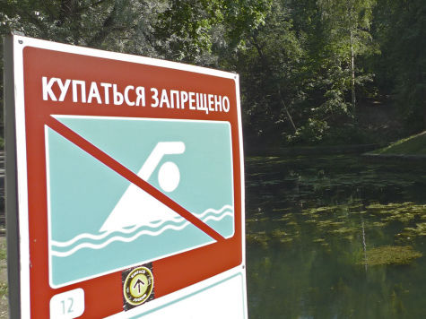 Плавать запрещено в «Большом городском пруду» в Зеленограде