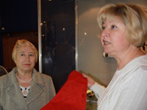 Уникальным экспонатом — пионерским галстуком с… земной орбиты — пополнился на днях Музей Мирового океана в Калининграде