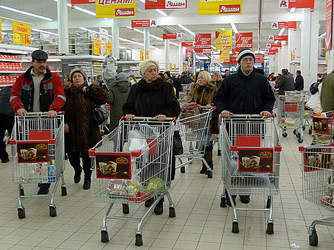 Рост цен на продукты загоняет потребителей за черту бедности