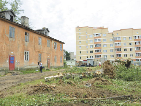Во Фрязине активно ведется развитие застроенных территорий: новые дома появляются на месте старых, непригодных для проживания построек