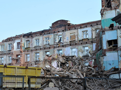 В центре столицы временно заморозили демонтаж 209 домов