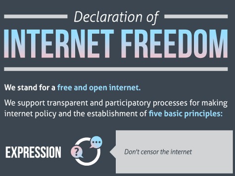 Десятки прогрессивных стран присоединяются к международному движению за защиту "виртуальных" свобод