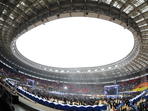 Необычный концертный зал откроется к концу апреля в спортивном комплексе «Олимпийский» в Москве