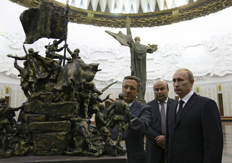 Путин выбрал проект Мемориала славы