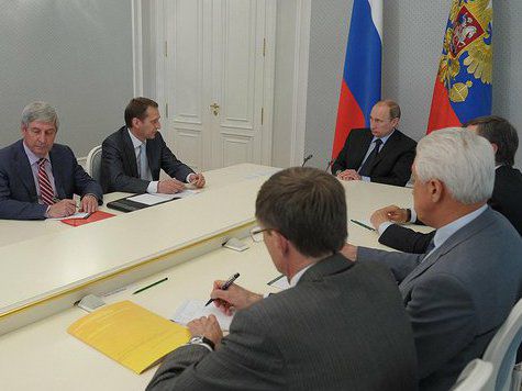 Президент встретился в Сочи с лидерами фракций