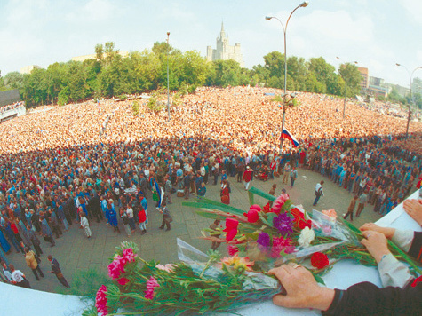 Летом 1991 года в России появились многие предпосылки демократии