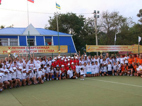 Столичные футболисты прошлись катком по соперникам на Спартакиаде учащихся России