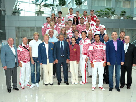 Губернатор Московской области встретился с участниками Олимпийских игр-2012 и заверил спортсменов в решении насущных проблем