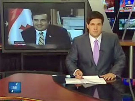 Грузинский лидер появился на белорусском телевидении